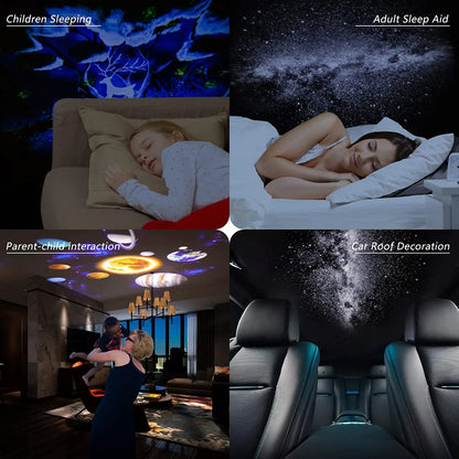 Night Light Galaxy Projector Starry Sky Projector 360° Rotate