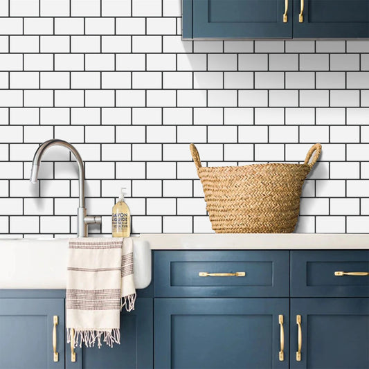 Subway Wall Stickers Peel and Stick 3d Brick Vinyl