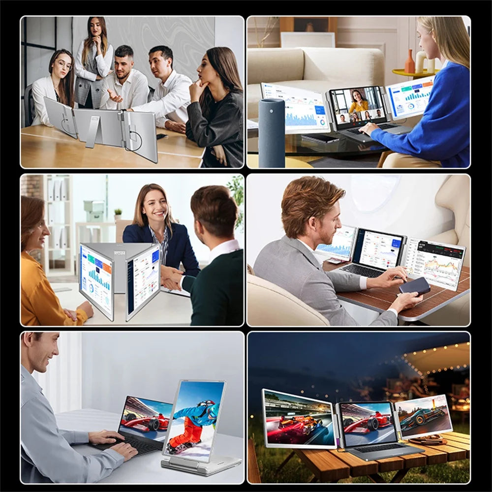 Portable LCD FHD IPS Gaming Backlit External Monitor