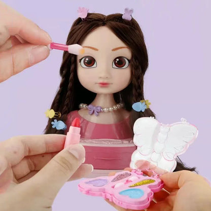 Doll Head for Hair Styling Makeup Play House Fashion