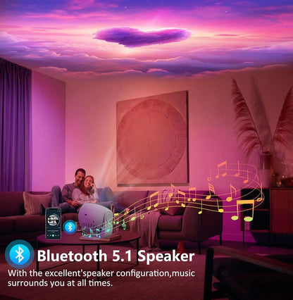 13-in-1 Star Projector Bluetooth Speaker