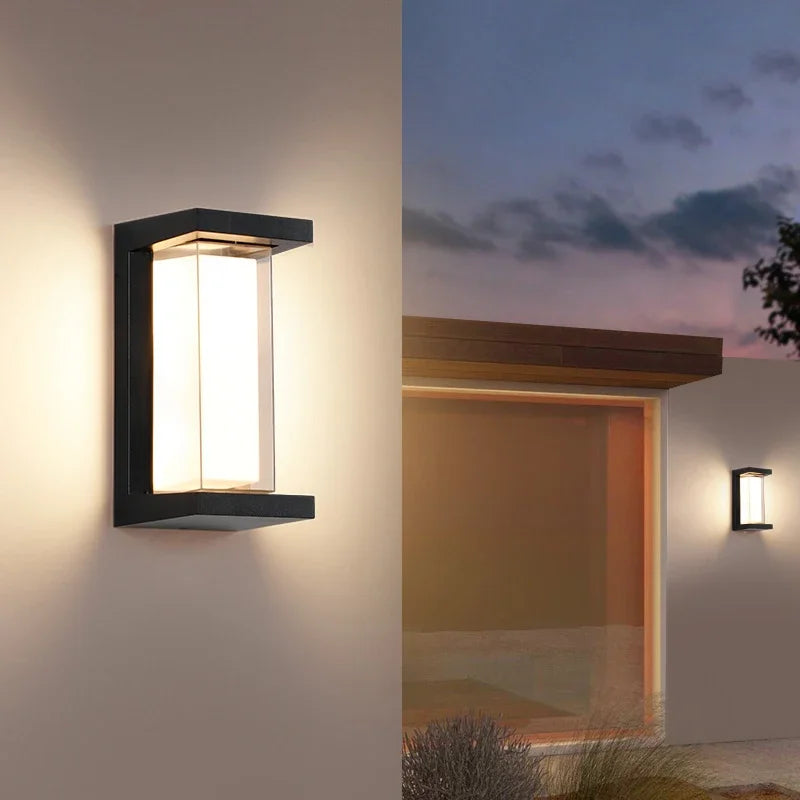 Led Outdoor Wall Light Waterproof IP66 Motion Sensor