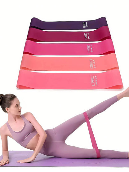 Yoga Resistance Band Squats Durable