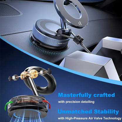 Car Phone Magnetic Stand Mechanical Vacuum Suction Cup