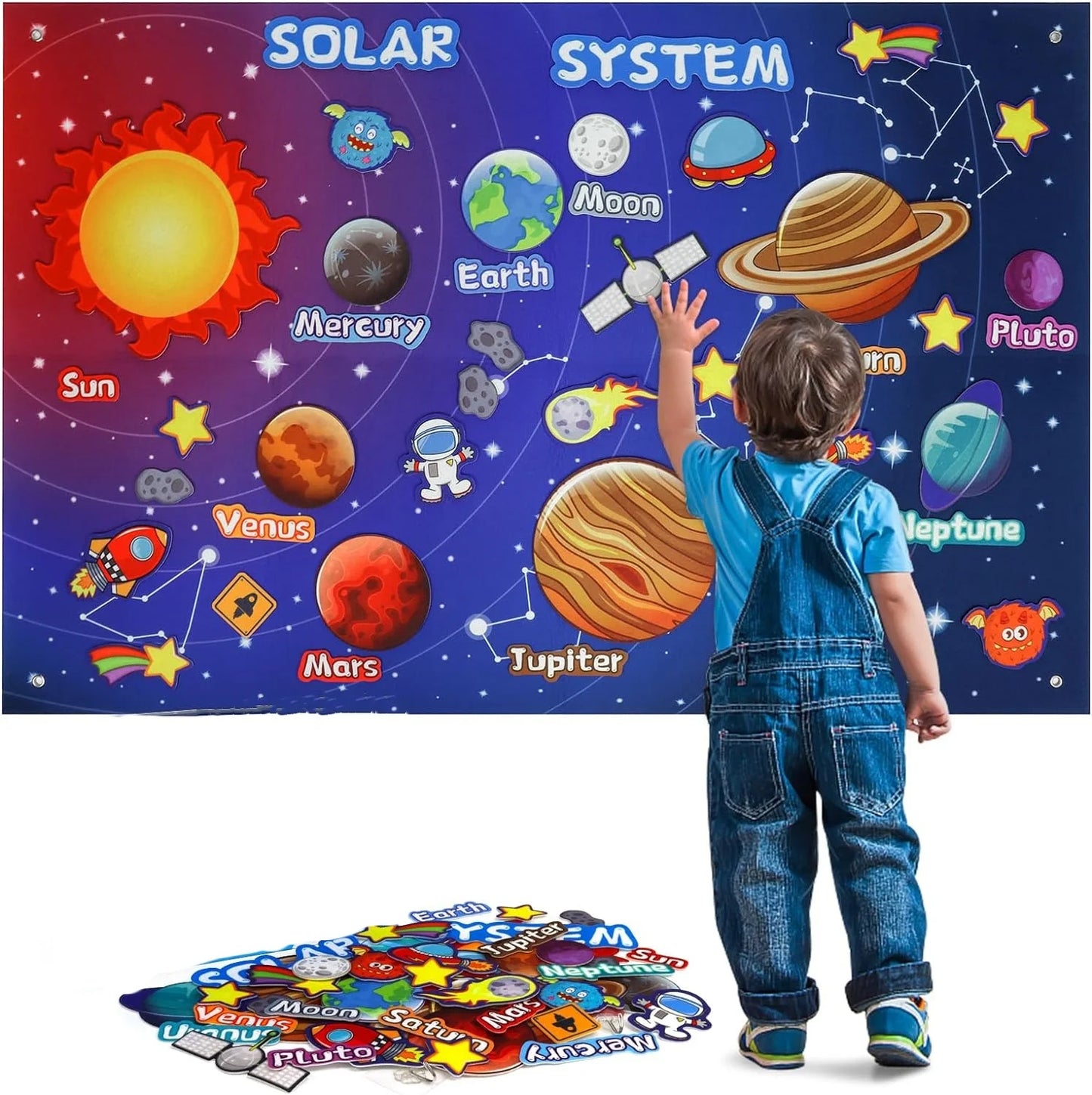 Montessori Felt Board Story Set Toys Preschool Learning Activities