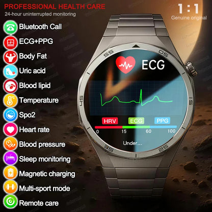 New Nursing Grade ECG+PPG Smart Watch Health Analysis