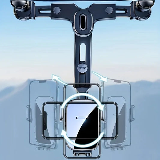 Universal Anti-Shaking Car Phone Holder Clip Type
