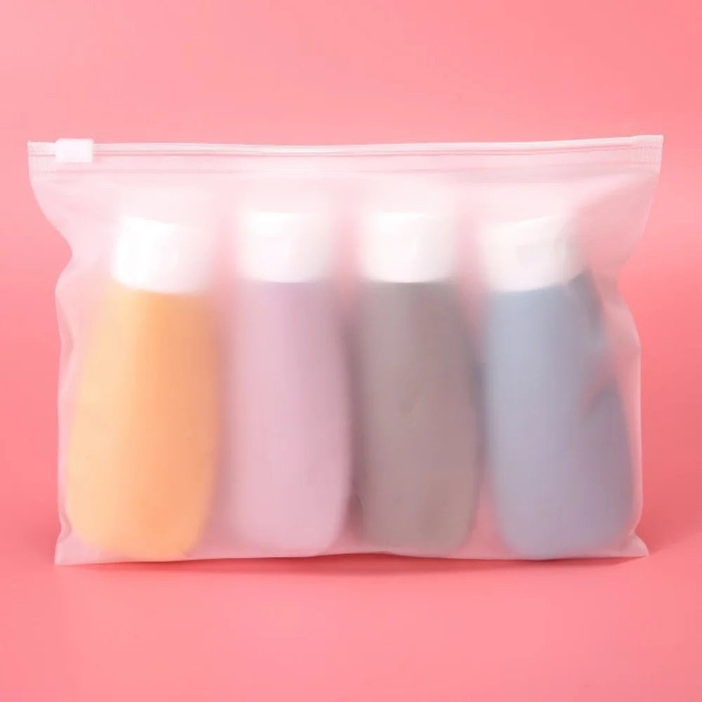 Travel toiletries bottle set toiletries container