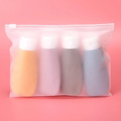 Travel toiletries bottle set toiletries container