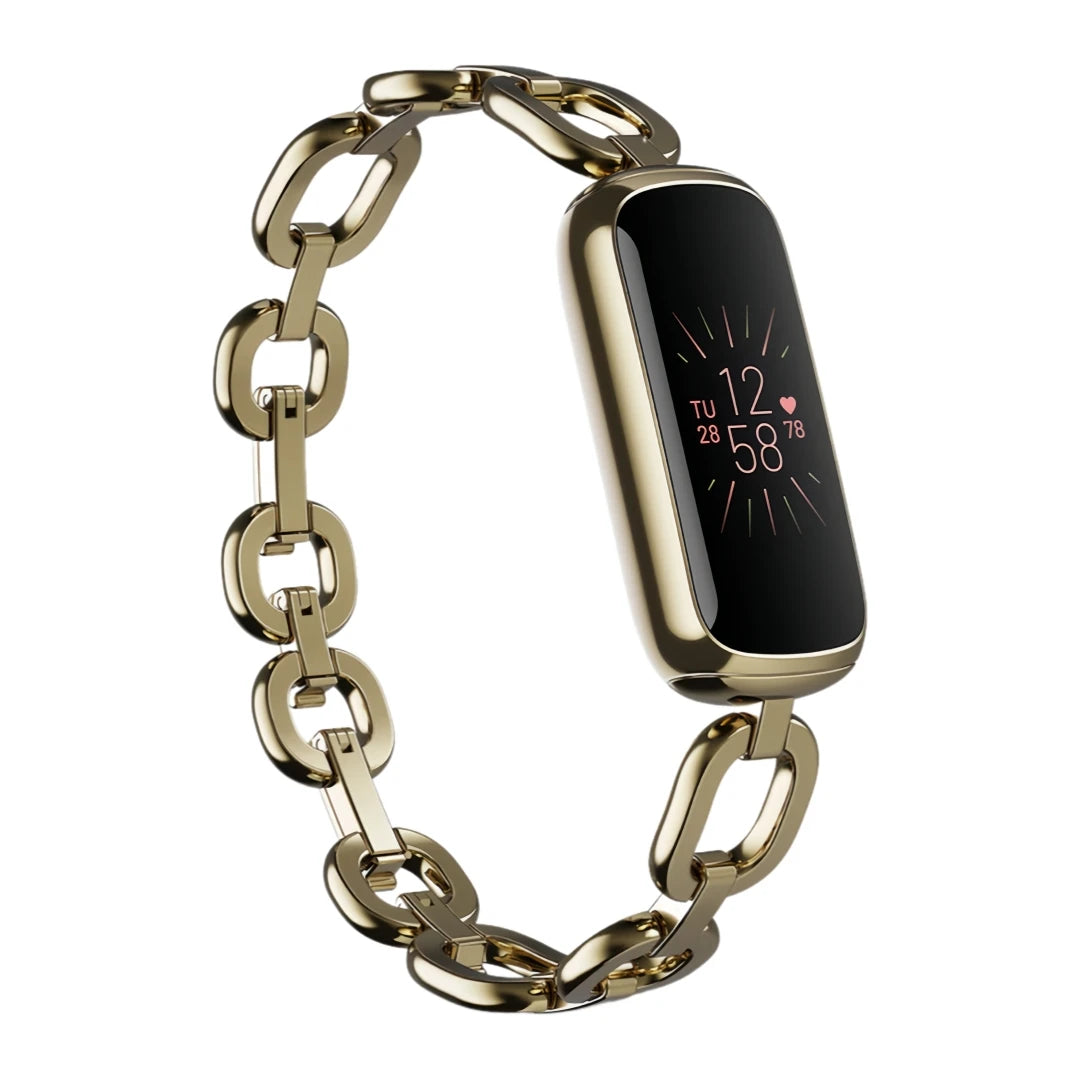 Fitbit Luxe Fitness Tracker AMOLED Screen 24/7 Heart Rate