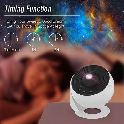 Night Light Galaxy Projector Starry Sky Projector 360° Rotate