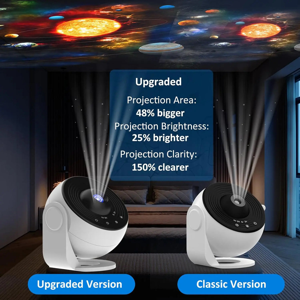 13-in-1 Star Projector Bluetooth Speaker