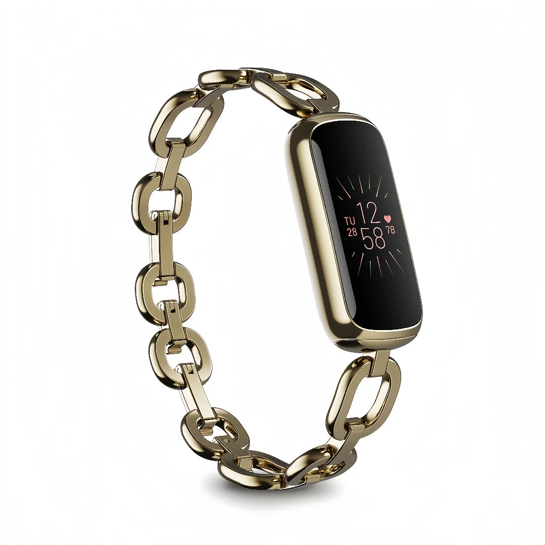 Fitbit Luxe Fitness Tracker AMOLED Screen 24/7 Heart Rate