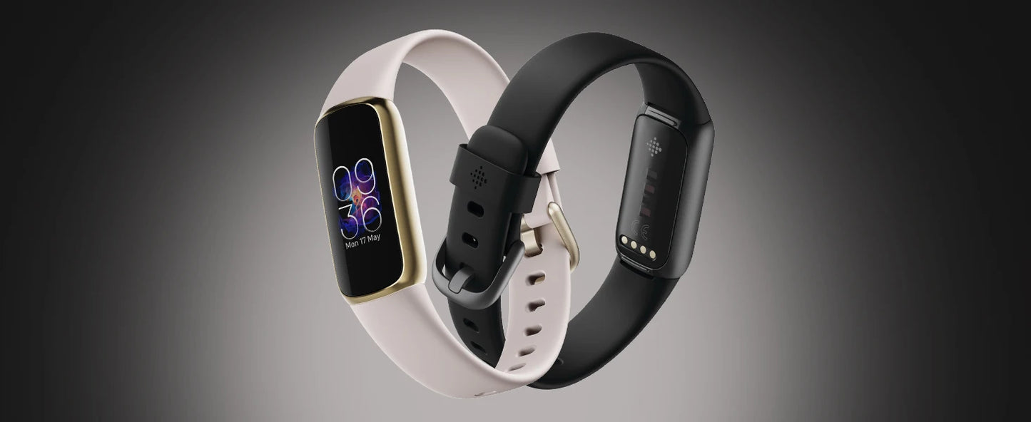 Fitbit Luxe Fitness Tracker AMOLED Screen 24/7 Heart Rate