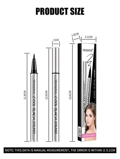 Waterproof Liquid Eyeliner Pen Sweatproof Long Lasting