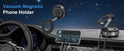Car Phone Magnetic Stand Mechanical Vacuum Suction Cup