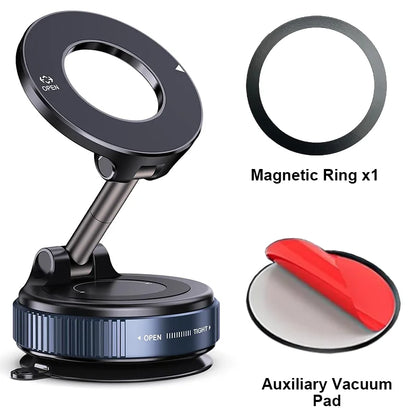 Car Phone Magnetic Stand Mechanical Vacuum Suction Cup