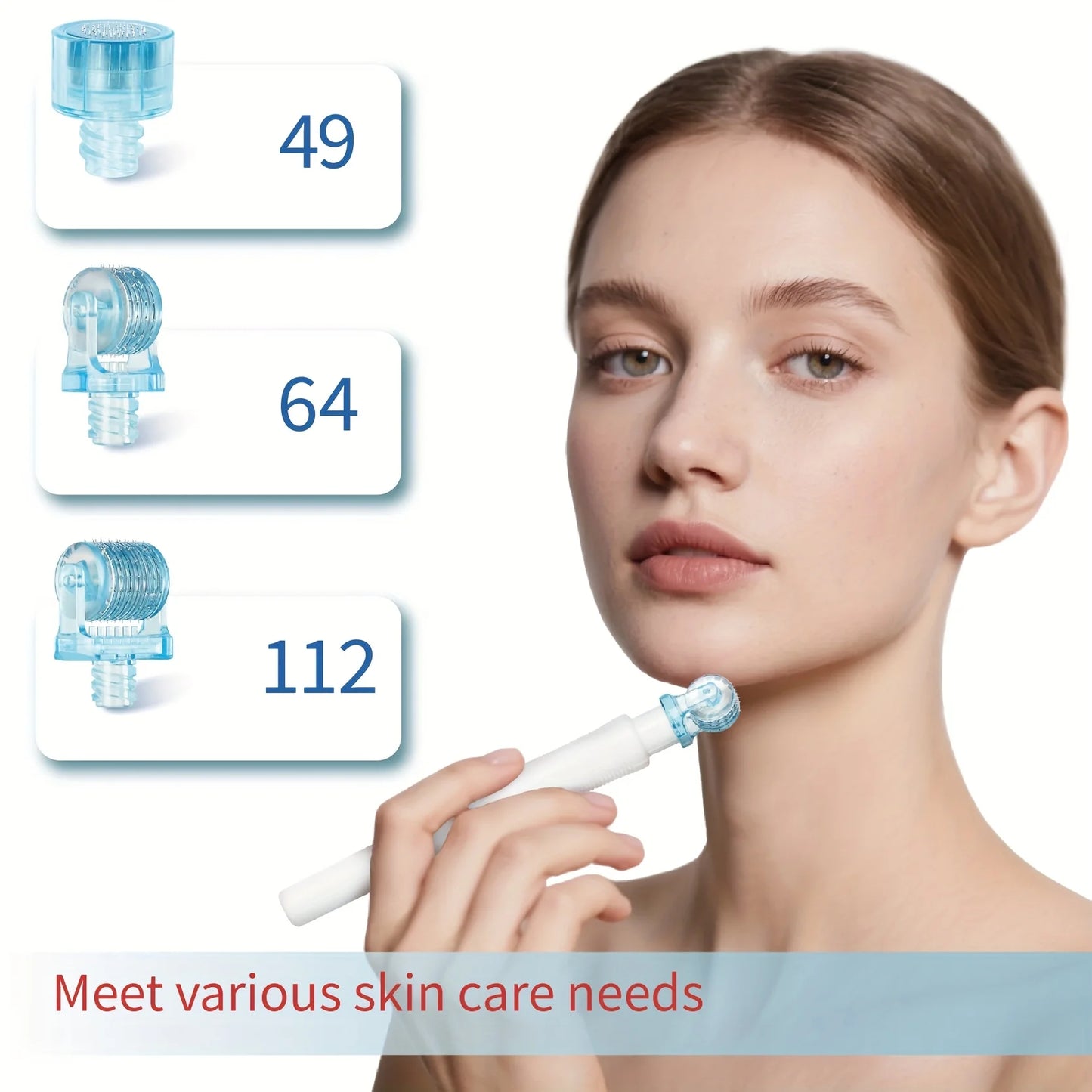 Hydra Derma Roller and Stamp Set