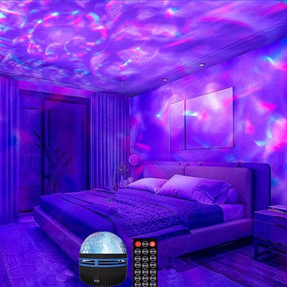1pc Star Projector Galaxy Projector For Bedroom Night Light