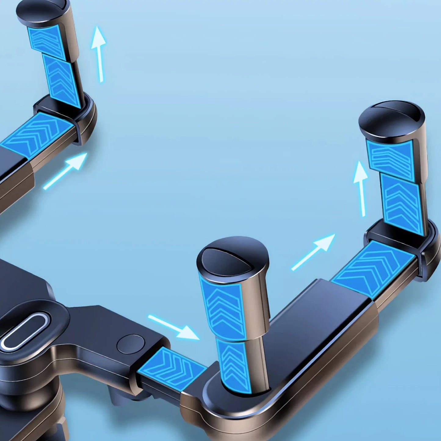 Universal Anti-Shaking Car Phone Holder Clip Type