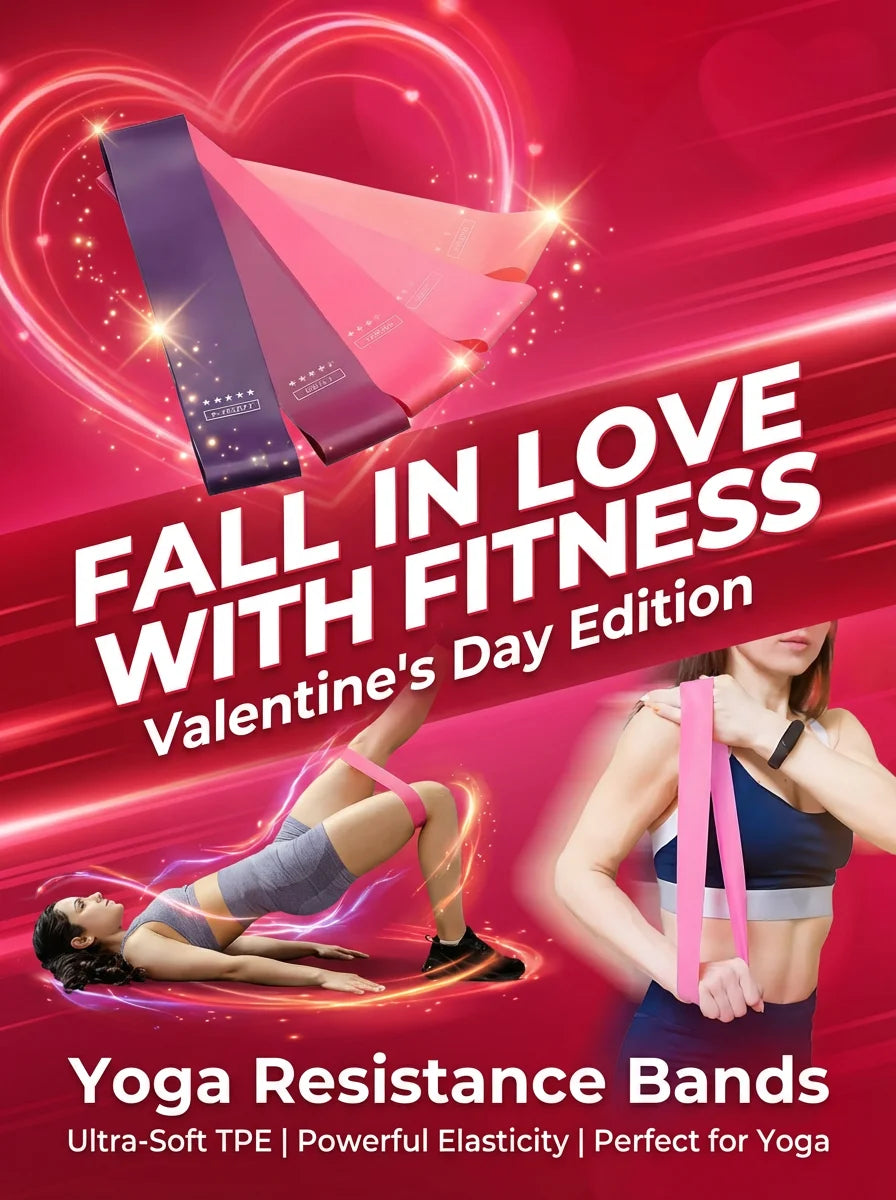 Yoga Resistance Band Squats Durable