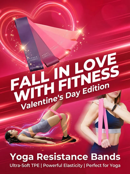 Yoga Resistance Band Squats Durable