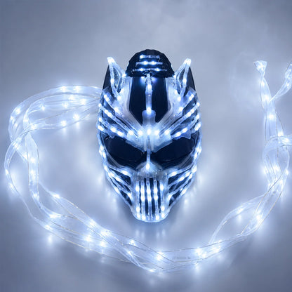 Female LED Helmet Monster Luminous Hat Light Illusion