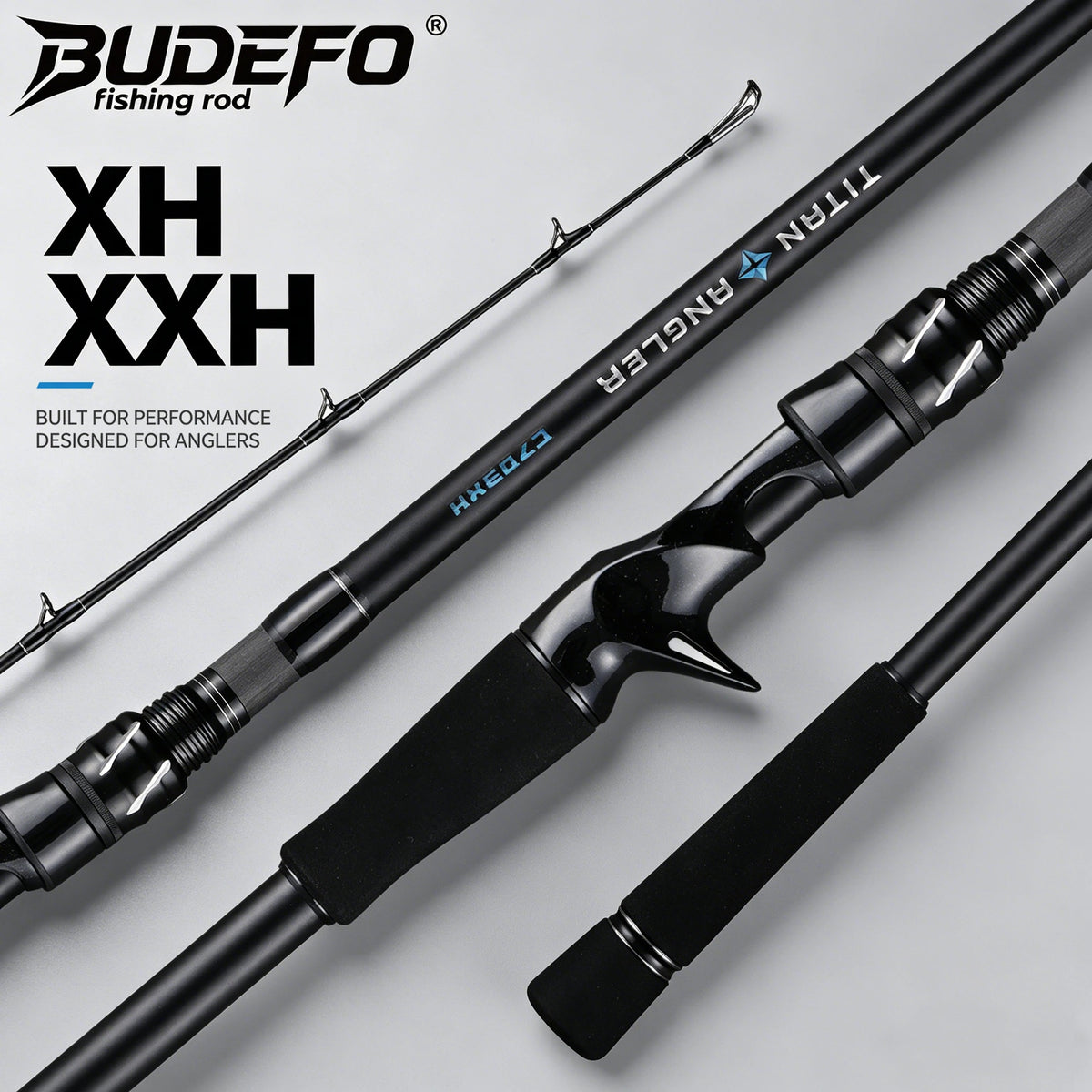 Fishing Rod Carbon Travel Lure Rod