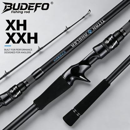 Fishing Rod Carbon Travel Lure Rod