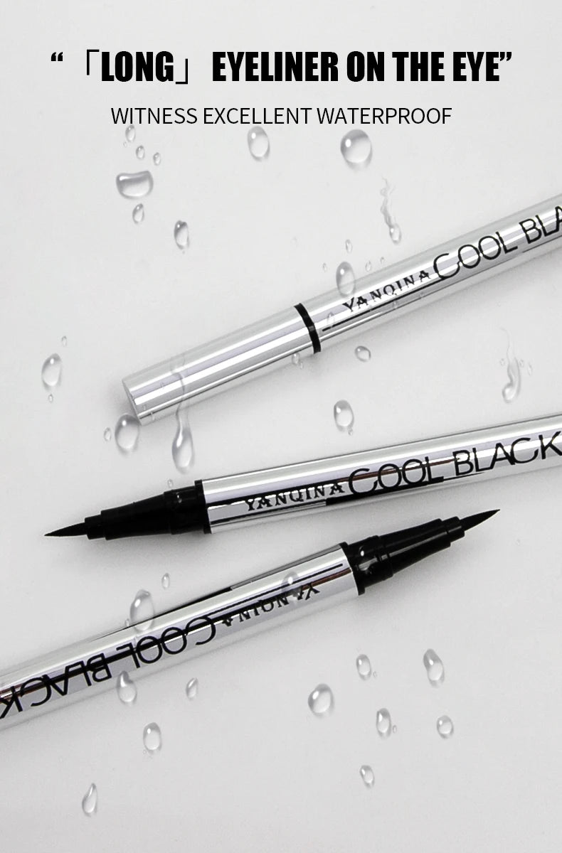 Waterproof Liquid Eyeliner Pen Sweatproof Long Lasting