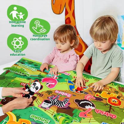 Montessori Felt Board Story Set Toys Preschool Learning Activities