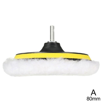 Universal Car Polish Pad Soft Wool Machine Waxing Polisher