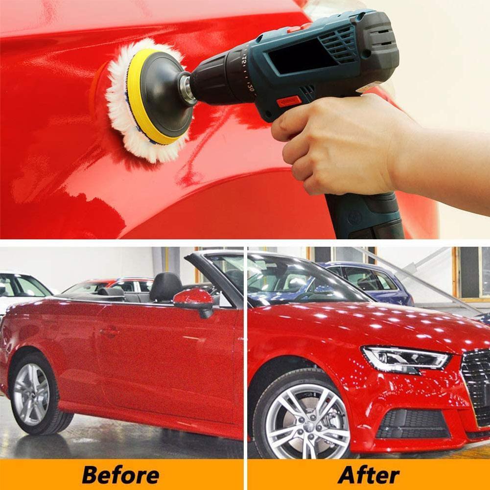 Universal Car Polish Pad Soft Wool Machine Waxing