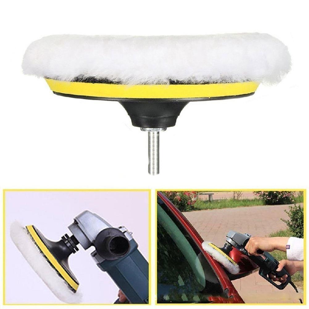 Universal Car Polish Pad Soft Wool Machine Waxing Polisher