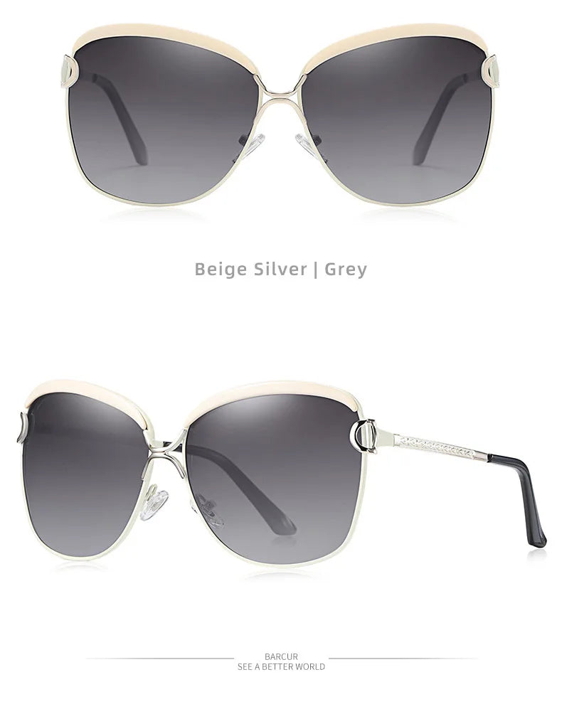 Polarized Ladies Sunglasses Women Gradient Lens