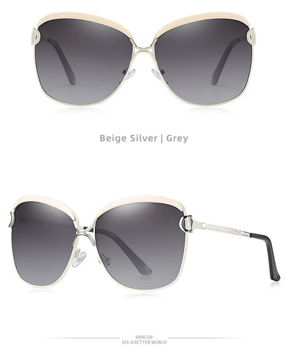 Polarized Ladies Sunglasses Women Gradient Lens