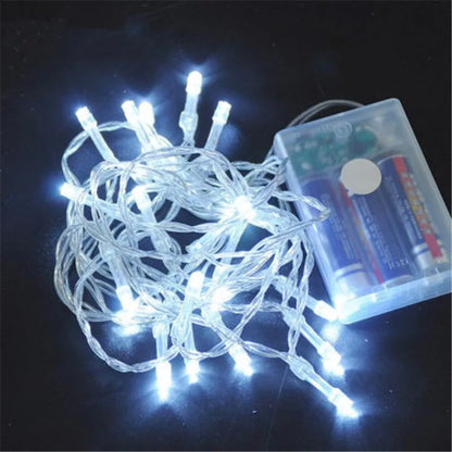 AA Battery Operated LED String Lights 10/20/40/80/160 for Xmas