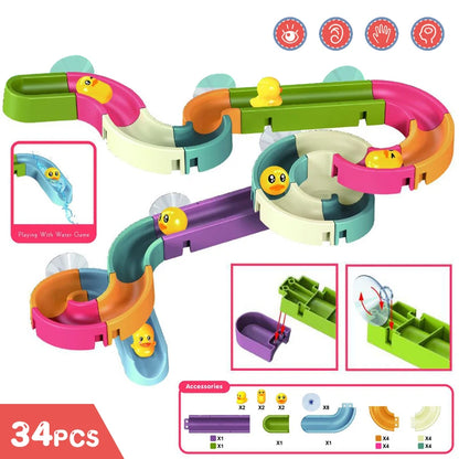New Baby Bath Kids Toys Rainbow Shower Pipeline