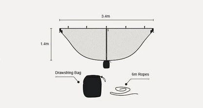 Outdoor Lightweight Travel Portable Hanging Mosquito Net