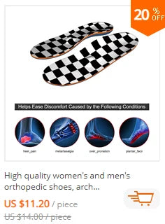 Plantar Fasciitis Orthopedic Sport Insole Arch Support Orthotic
