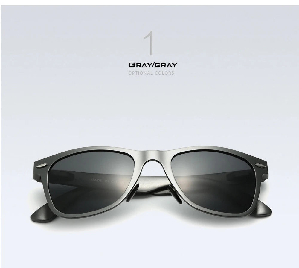 Sunglasses Brand Designer Aluminum Magnesium Men Sun Glasses
