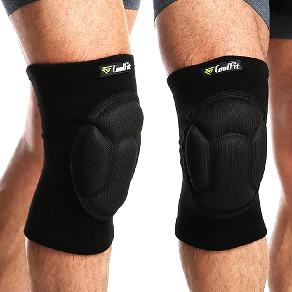 1Pair Thicked Football Volleyball Extreme Sports Ski Knee Pads