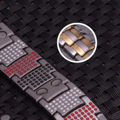 Magnetic Titanium Bracelet Men Health Energy Benefits