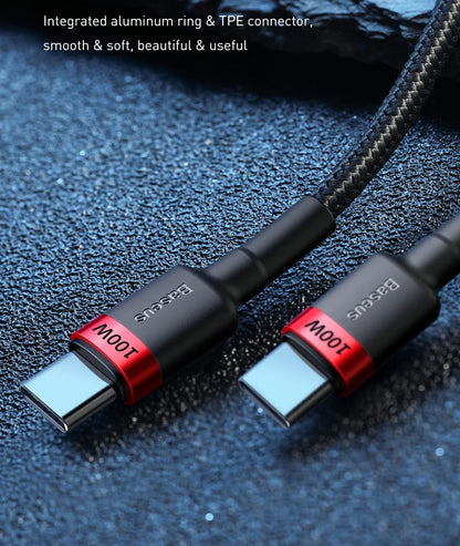 Baseus 100W/5A USB C To USB Type C Cable