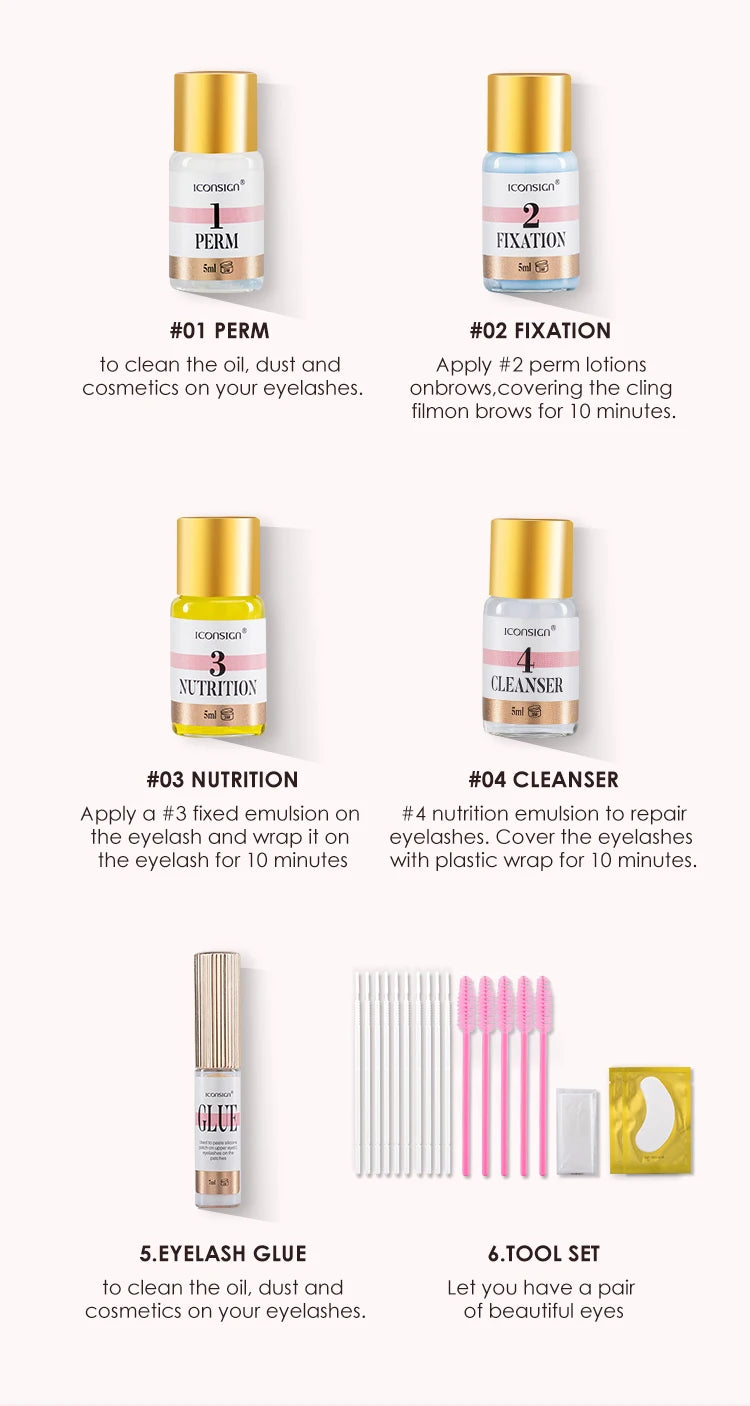 Lash Lift and Tint Kit Professional Lifting Tint Lamination