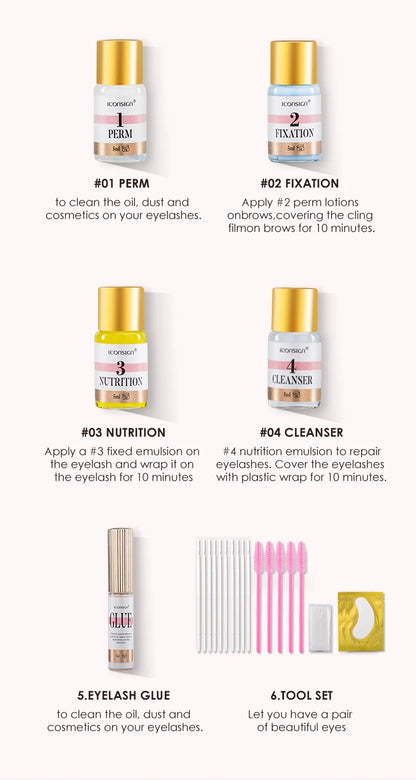 Lash Lift and Tint Kit Professional Lifting Tint Lamination