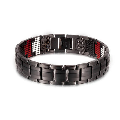 Magnetic Titanium Bracelet Men Health Energy Benefits
