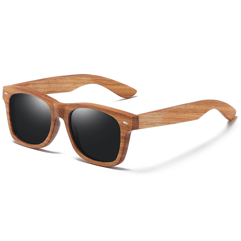 GM Natural Wood Sunglasses Polarized Wooden Sunglasses