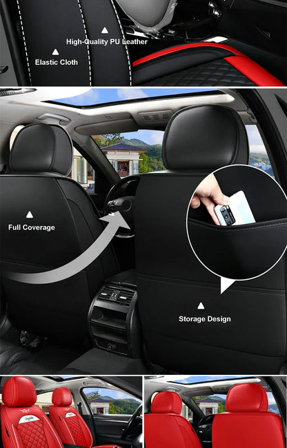 Universal Leather Car Seat Covers for Volkswagen VW touran