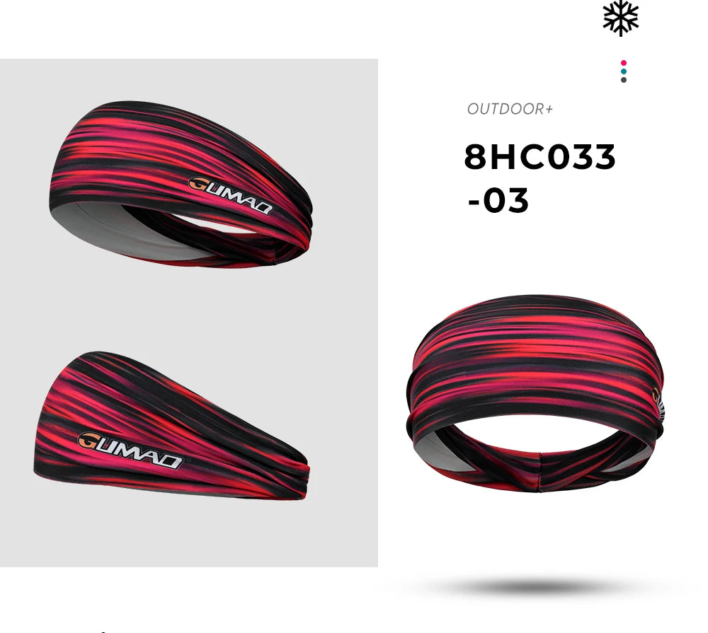Sport Elastic Headband Sweatband Running Yoga